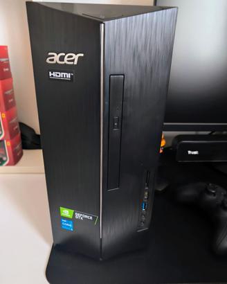 pc acer tc1780 gtx 1650 fisso desktop gaming