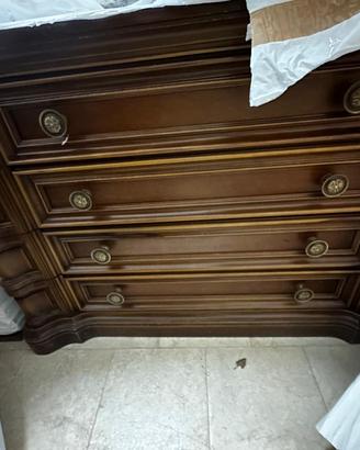 Comò Classico in Legno Massello - fatto a mano