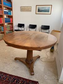 Tavolo ‘800 originale in noce