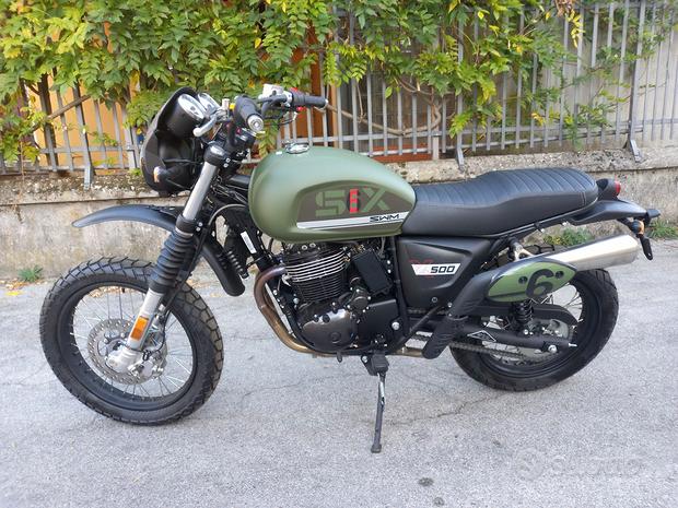 PROMO NUOVA SWM SIX DAYS 500cc VERDE -TASSO 0