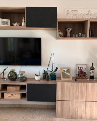 Parete living componibile