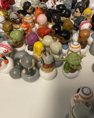 Lotto 70+ Personaggi Star Wars Rollinz Esselunga