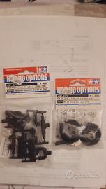 tamiya vintage TT 01 braccetti regolabili e scatto