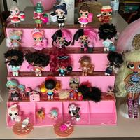 Espositore con 18 Lol, 4 Lil, 3 Pets e 2 Lol OMG