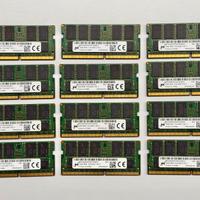 12x 16GB RAM DDR4 2400MHz ECC SODIMM Micron