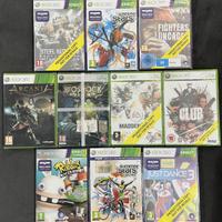 LOTTO 10 GIOCHI NUOVI SIGILLATI XBOX 360 CELLOPHAN