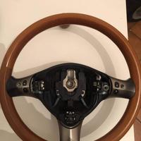 Volante e pomello in legno Alfa Romeo