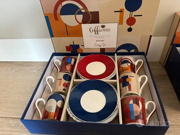 6 tazzine + 6 piattini coffee mania Easy life