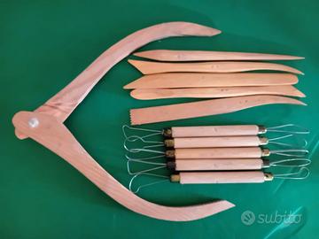 Set attrezzi in legno per scuola