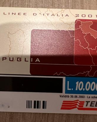 Schede telefoniche rare