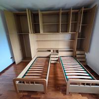 cameretta completa con letti