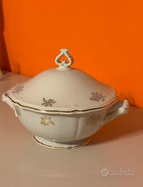 Zuppiera Winterling Bavaria in porcellana