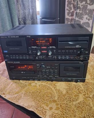 Tascam CC-222SL MKII + Tascam CD-A550