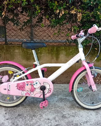 Bicicletta bambina B'Twin 20" rosa