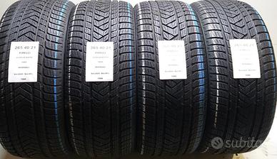 4 GOMME 265 40 21 PIRELLI A1988