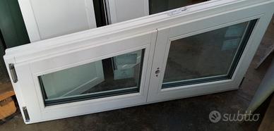 Finestra in legno 2 ante fuori squadro