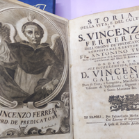 Libro antico Vita Di S. Vincenzo Ferrerio