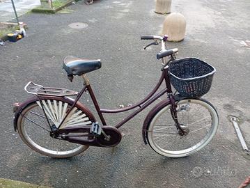 bici donna freni a tamburo 