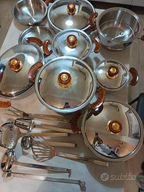 batteria da cucina