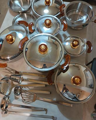 batteria da cucina