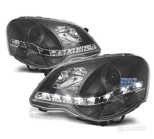 FARI PER VOLKSWAGEN VW POLO 9N3 05-09 LUCE DIURNA 
