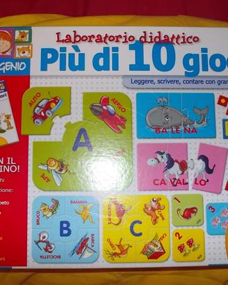 Gioco per bambino laboratorio didattico