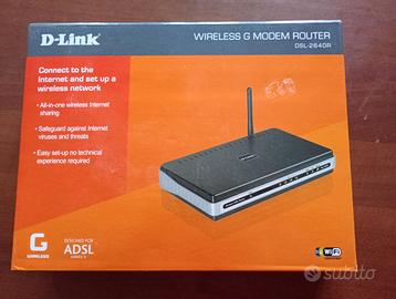 "Wireless G.Modem router DSL-264DR"