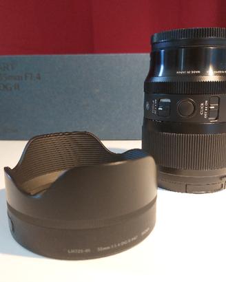 SIGMA 35mm f/1.4 DGII L mount, come nuovo garanzia