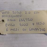 Motore mercedes vito 2.0 cdi tipo 654920
