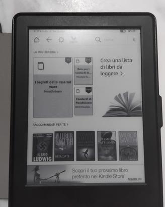 kindle Paperwhite 5a Generazione + custodia