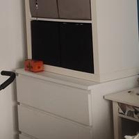 Scaffale e cassettiera MALM 3 cassetti