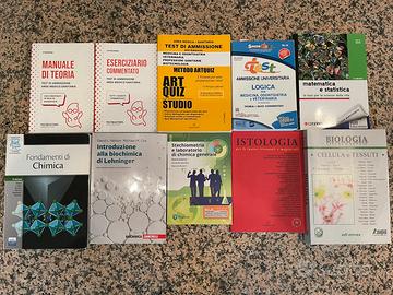 Libri Chimica Biologia Matematica Università Quiz