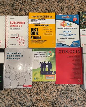 Libri Chimica Biologia Matematica Università Quiz