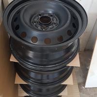 CERCHI FERRO 16 x 7  ET45 FORATURA 5 x 114