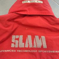 Giacca in pile slam rossa bambino taglia 6 anni