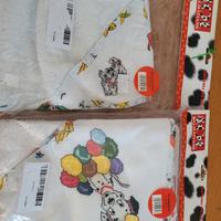 NUOVO ACCAPPATOIO+ASCIUGAMANO NEONATO