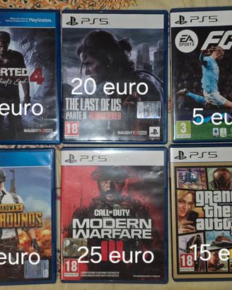 giochi ps5 + ps4