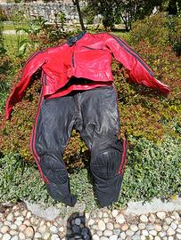 tuta moto anni 80 in pelle