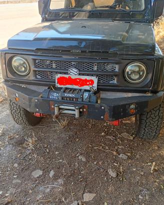 Paraurti anteriore e verricello Suzuki sj
