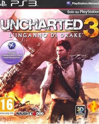 UNCHARTED 3 L'INGANNO DI DRAKE PS3