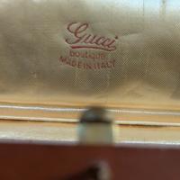 Raro box GUCCI in pelle per Gioielleria.