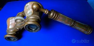 binocolo da teatro -madreperla - primi del 900