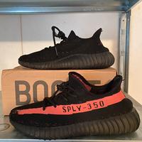 Yeezy boost 350 red core taglia 46