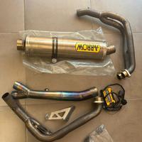 scarico arrow completo per gsx-r 1000 k1/k4