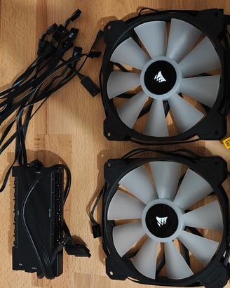 ventole corsair RGB 140mm + controller