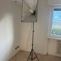 Set softbox luci per fotografia e video