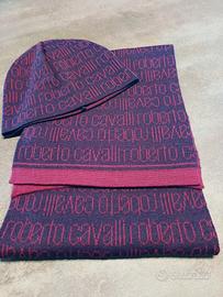 Set sciarpa + berretto uomo Roberto Cavalli