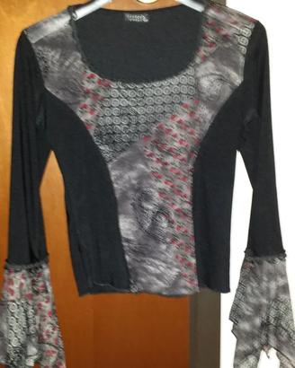 Maglia Sisters Point, taglia M, con maniche partic