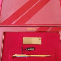 Accendino e penna Ronson placcati oro