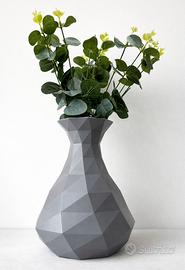 Vaso 3d geometrico di design